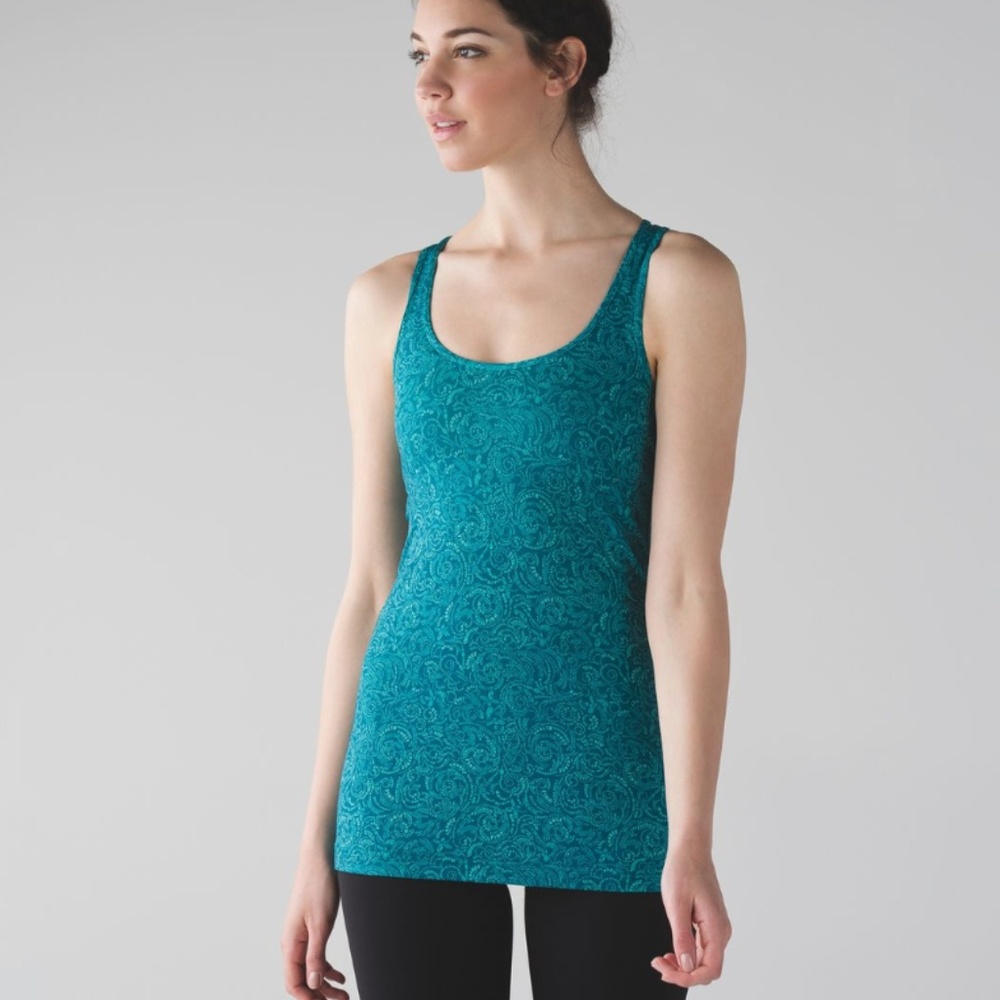 Lululemon Paisley Manifesto Cool Racerback Tank
